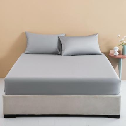 久典 2022新款100支双股澳棉单品床笠 太古灰