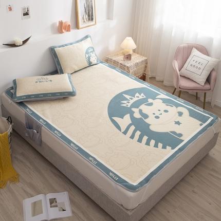 91家纺网 家纺一手货源 找家纺 (总)宅部落 2022新款卡通大版冰丝席