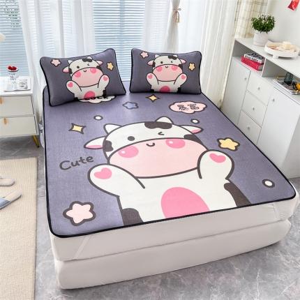 91家纺网 家纺一手货源 找家纺 (总)宅部落 2022新款卡通大版冰丝席