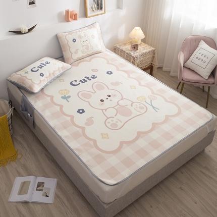 91家纺网 家纺一手货源 找家纺 (总)宅部落 2022新款卡通大版冰丝席