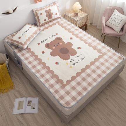 91家纺网 家纺一手货源 找家纺 (总)宅部落 2022新款卡通大版冰丝席