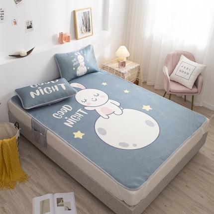 91家纺网 家纺一手货源 找家纺 (总)宅部落 2022新款卡通大版冰丝席