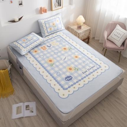 91家纺网 家纺一手货源 找家纺 (总)宅部落 2022新款卡通大版冰丝席