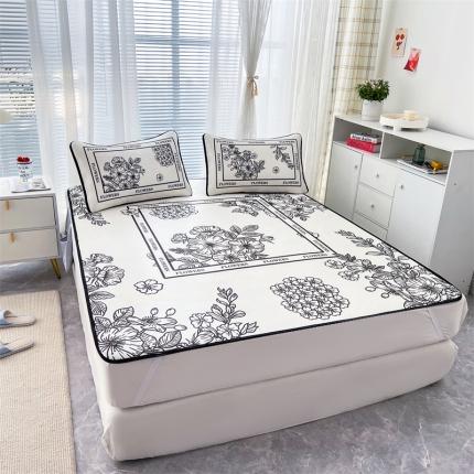 91家纺网 家纺一手货源 找家纺 (总)宅部落 2022新款卡通大版冰丝席