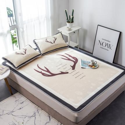 91家纺网 家纺一手货源 找家纺 (总)宅部落 2022新款卡通大版冰丝席