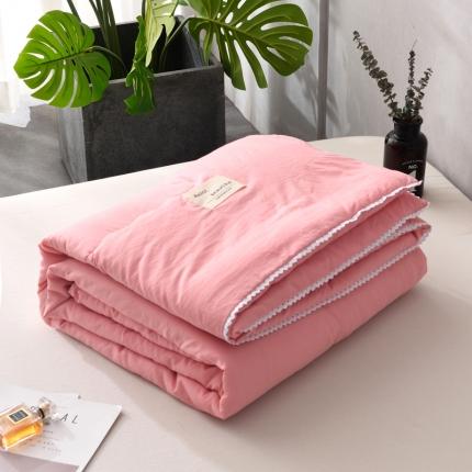 91家纺网 家纺一手货源 找家纺 (总)德芙 2023新款水洗棉斜纹夏被