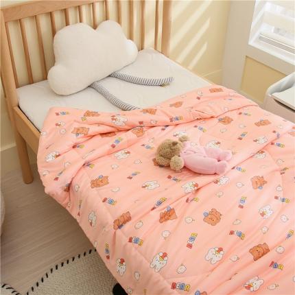 91家纺网 家纺一手货源 找家纺 （总）艾佳宝贝 2023生态针织棉大豆被夏被儿童被子