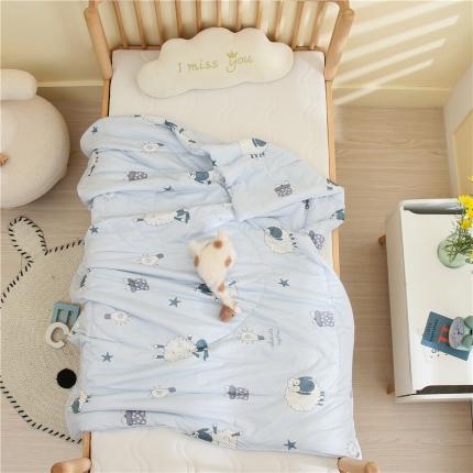 91家纺网 家纺一手货源 找家纺 （总）艾佳宝贝 2023生态针织棉大豆被夏被儿童被子