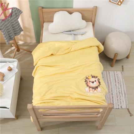 91家纺网 家纺一手货源 找家纺 （总）艾佳宝贝 2023生态针织棉烫画大豆夏被