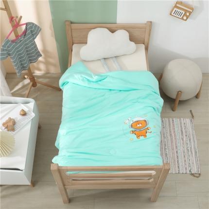 91家纺网 家纺一手货源 找家纺 （总）艾佳宝贝 2023生态针织棉烫画大豆夏被