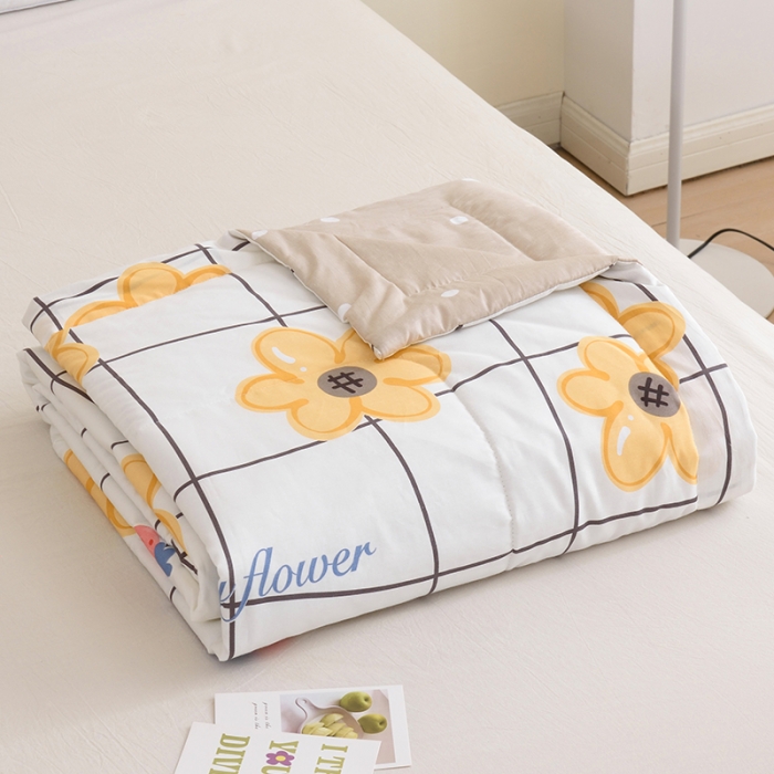 91家纺网 家纺一手货源 找家纺 (总)德芙 2023新款全棉夏被