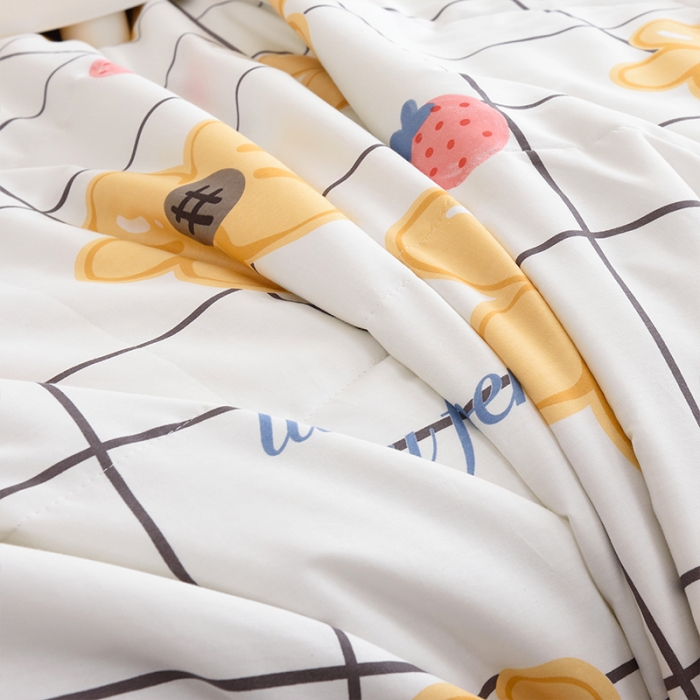 91家纺网 家纺一手货源 找家纺 (总)德芙 2023新款全棉夏被