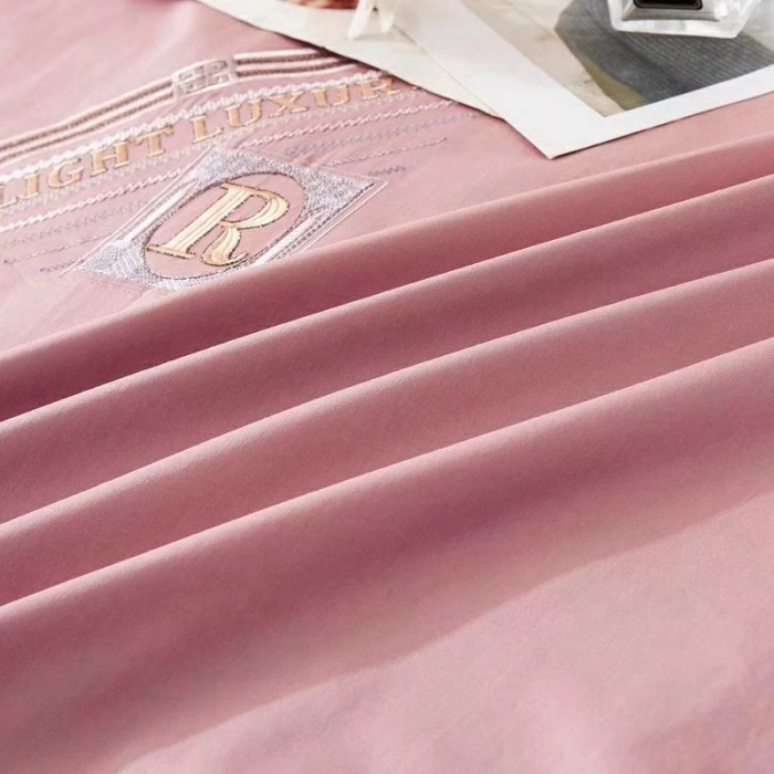 91家纺网 家纺一手货源 找家纺 （总）威克凯丽2022全工艺绣花100支长绒棉四件套