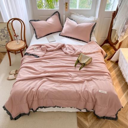 91家纺网 家纺一手货源 找家纺 （总）有货 2022新款小森华夫格针织被夏凉被夏被空调被