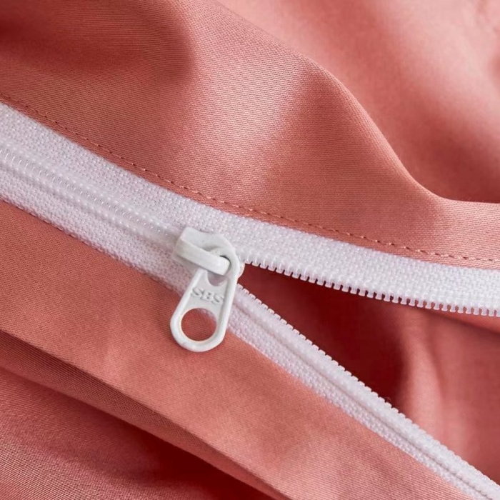 91家纺网 家纺一手货源 找家纺 威克凯丽2022全工艺绣花100支长绒棉四件套西雅图-粉