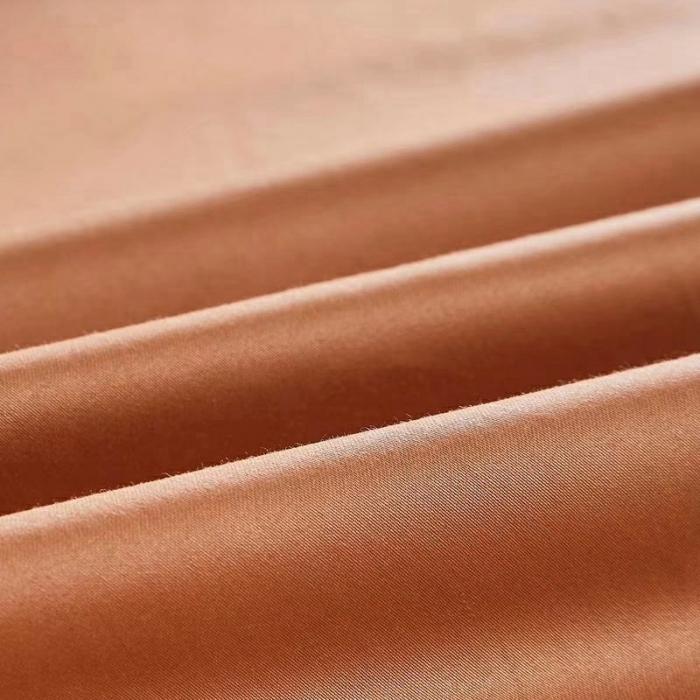 91家纺网 家纺一手货源 找家纺 威克凯丽2022全工艺绣花100支长绒棉四件套西雅图-咖