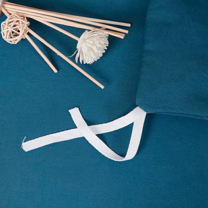 91家纺网 家纺一手货源 找家纺 威克凯丽2022全工艺绣花100支长绒棉四件套西雅图-蓝