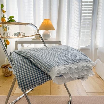 91家纺网 家纺一手货源 找家纺 （总）珺柔家纺 2022新款全棉色织提花夏凉被