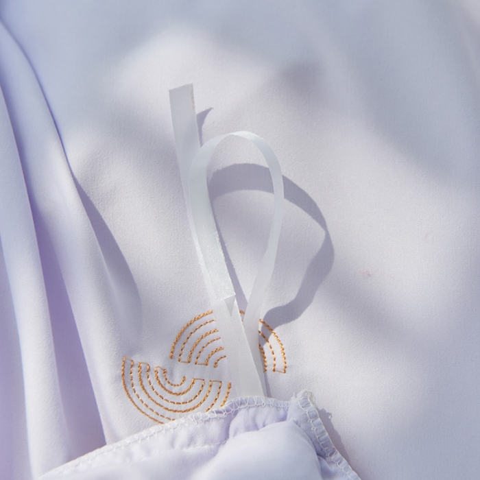 91家纺网 家纺一手货源 找家纺 包小包 2023春夏新款韩版蝶舞系列臻丝棉四件套 梦幻紫