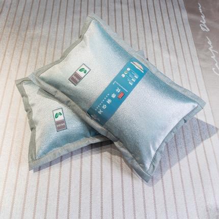 91家纺网 家纺一手货源 找家纺 2022新款夏凉枕头艾草茶香枕38*58cm