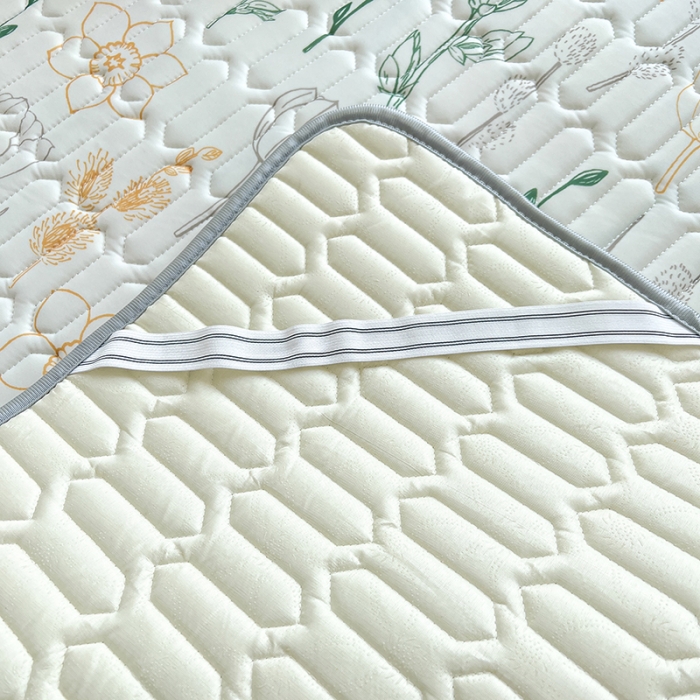 91家纺网 家纺一手货源 找家纺 慕尚 小清新床席款乳胶席三件套（带氨纶0.5mm） 梦水仙