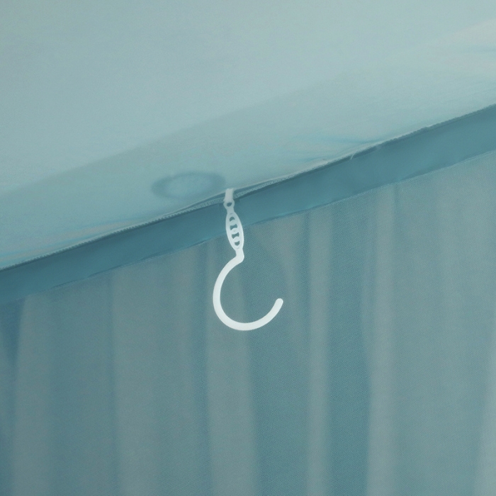 91家纺网 家纺一手货源 找家纺 多功能二合一蚊帐坐床落地蚊帐 远风绿（坐床配落地纱帘）