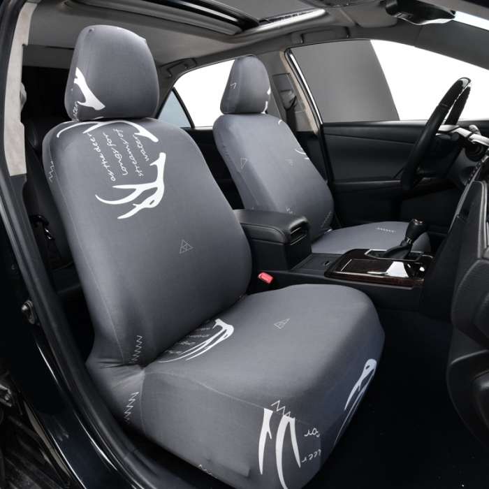 91家纺网 家纺一手货源 找家纺 千彤沙发垫 2022新款弹力汽车全包围汽车坐垫椅子套 鹿角