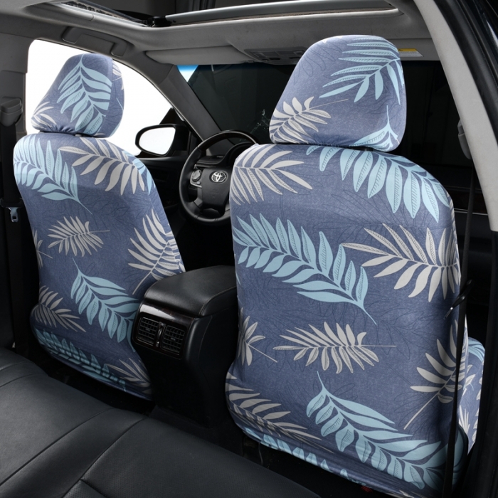 91家纺网 家纺一手货源 找家纺 千彤沙发垫 2022新款弹力汽车全包围汽车坐垫椅子套 叶之语