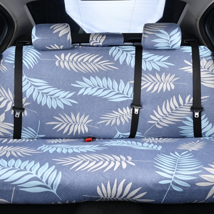 91家纺网 家纺一手货源 找家纺 千彤沙发垫 2022新款弹力汽车全包围汽车坐垫椅子套 叶之语