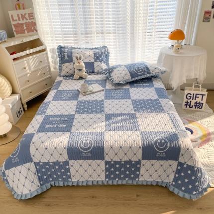 91家纺网 家纺一手货源 找家纺 （总）仟网汇 2022新款全棉卡通绗缝床盖三件套