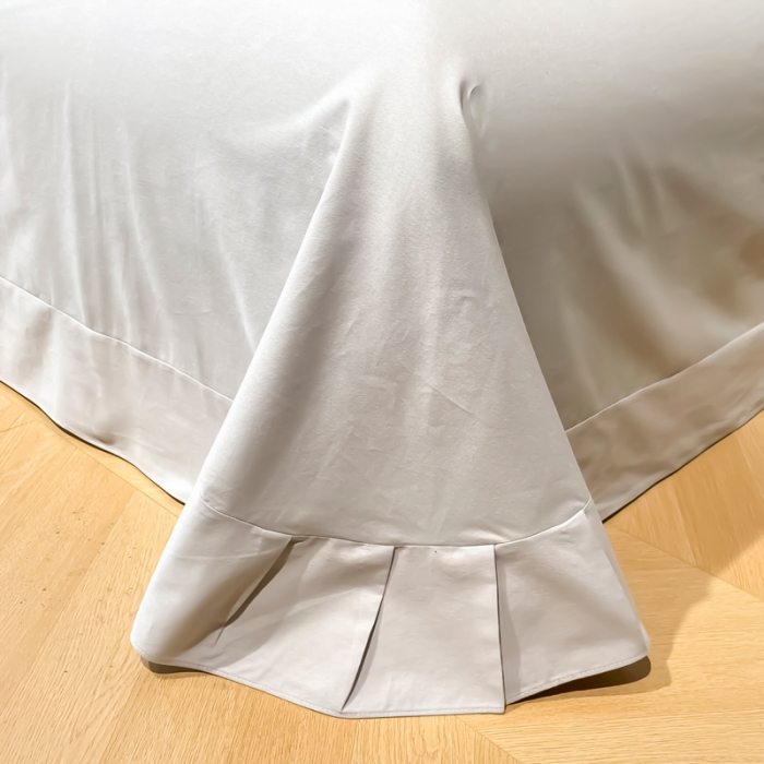 91家纺网 家纺一手货源 找家纺 雲归梦 2022生态磨毛绣花加厚四件套（直播爆款）爱丁堡-灰