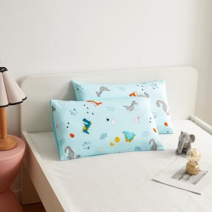 91家纺网 家纺一手货源 找家纺 荷马之梦 童画系列—全棉AB版儿童枕套 侏罗纪世界