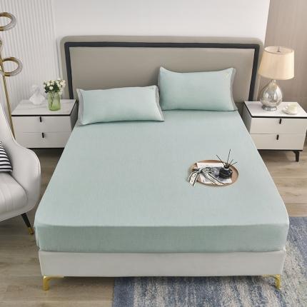 21度c 2024新款直播款天丝床笠 天丝-浅绿色