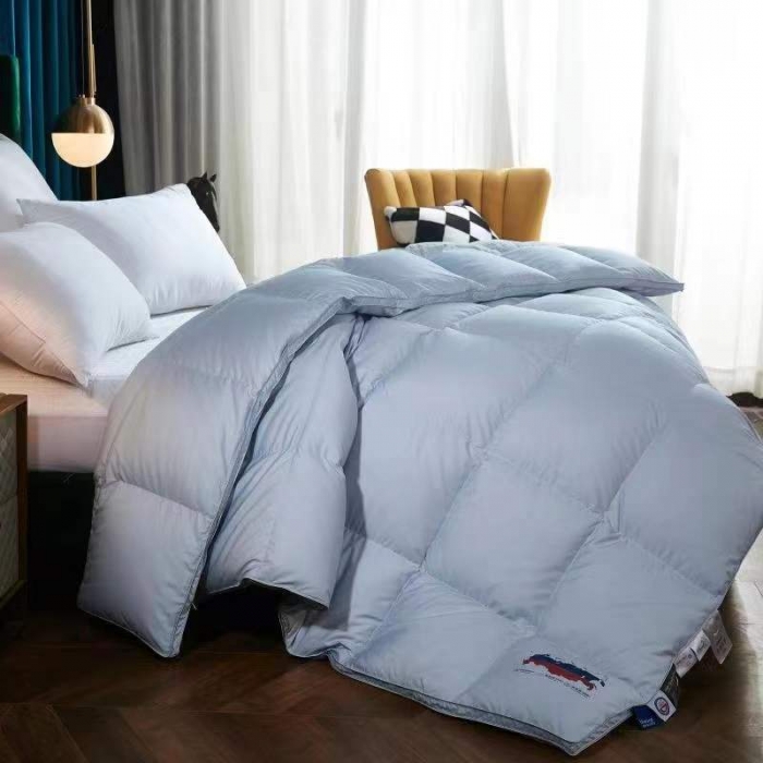 91家纺网 家纺一手货源 找家纺 （总）岚司羽 新款95白鹅绒冬被95%羽绒被