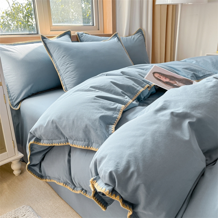 91家纺网 家纺一手货源 找家纺 （总）蓝米卡夫 2024新款A类全棉60S水洗棉贝欧系列