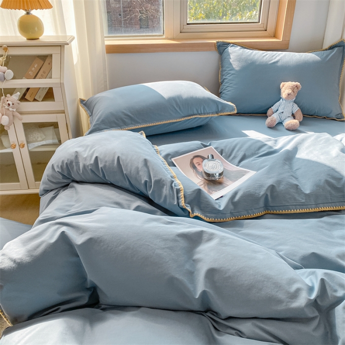 91家纺网 家纺一手货源 找家纺 （总）蓝米卡夫 2024新款A类全棉60S水洗棉贝欧系列