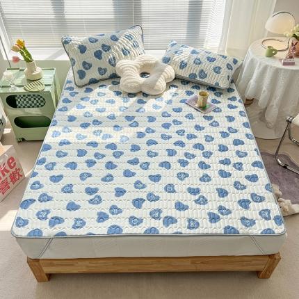 91家纺网 家纺一手货源 找家纺 总 多乐 2022小清新0.5乳胶凉席床席款（带氨纶）