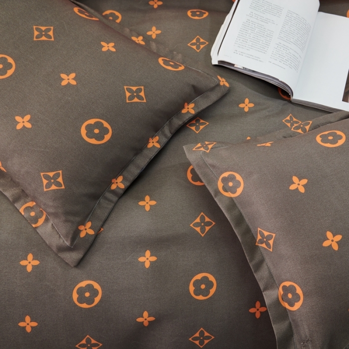 91家纺网 家纺一手货源 找家纺 典雅家纺2024新款植物羊绒磨毛四件套 路易斯