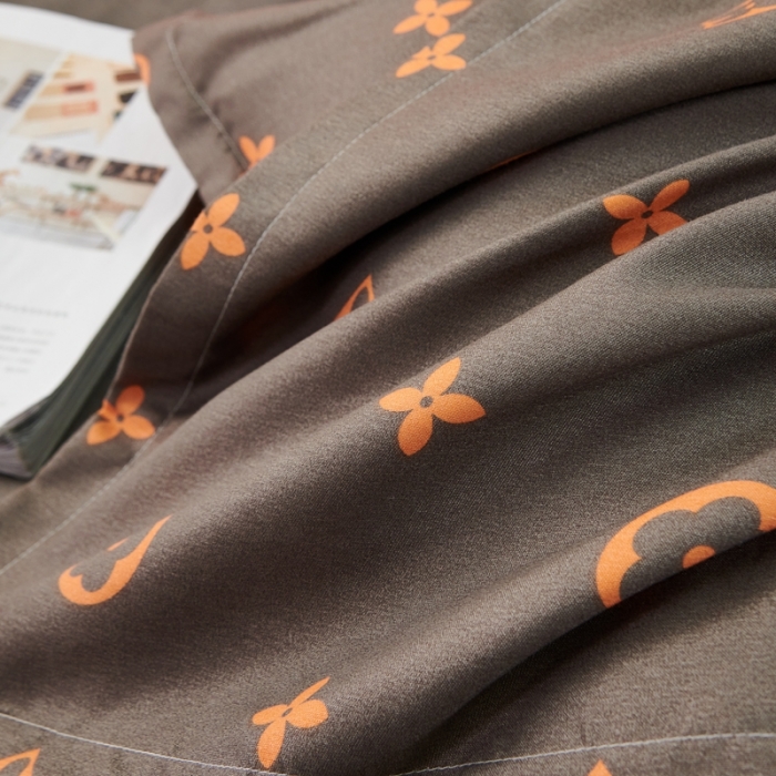 91家纺网 家纺一手货源 找家纺 典雅家纺2024新款植物羊绒磨毛四件套 路易斯