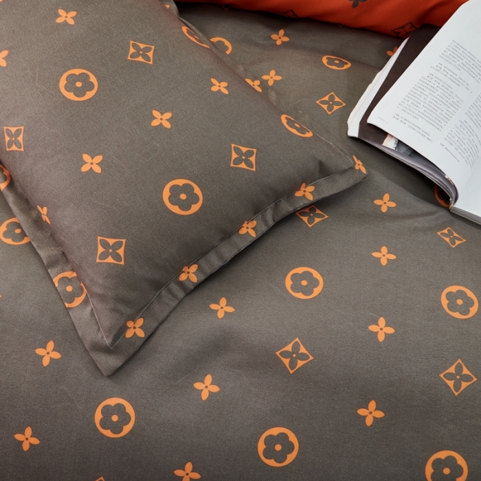 91家纺网 家纺一手货源 找家纺 典雅家纺2024新款植物羊绒磨毛四件套 路易斯