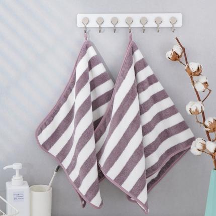 91家纺网 家纺一手货源 找家纺 双梦毛巾 宽条毛巾浴巾套巾