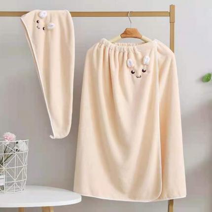 91家纺网 家纺一手货源 找家纺 双梦毛巾 萌小依浴裙