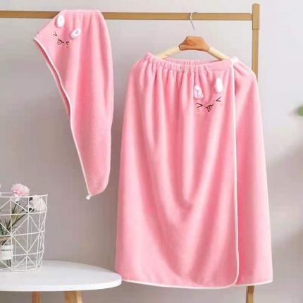 91家纺网 家纺一手货源 找家纺 双梦毛巾 萌小依浴裙