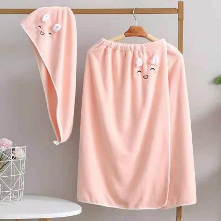 91家纺网 家纺一手货源 找家纺 双梦毛巾 萌小依浴裙