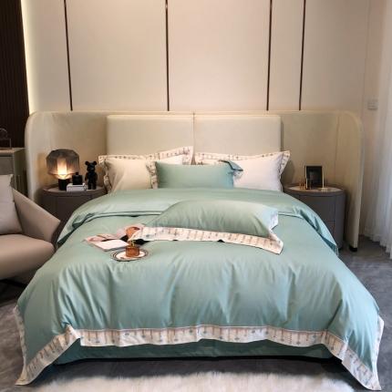 91家纺网 家纺一手货源 找家纺 （总）馨蕊2022新款春夏100支高定系列罗米拉