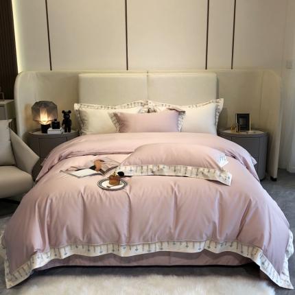 91家纺网 家纺一手货源 找家纺 （总）馨蕊2022新款春夏100支高定系列罗米拉