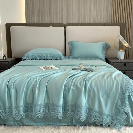 91家纺网 家纺一手货源 找家纺 榻尚2023 80S仙女蕾丝边天丝夏被四件套-悦 会员-20