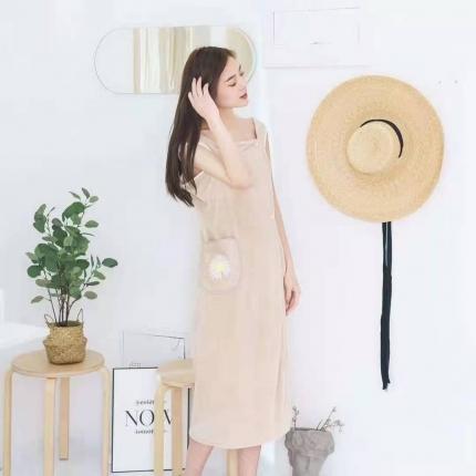 91家纺网 家纺一手货源 找家纺 双梦毛巾 加长浴裙