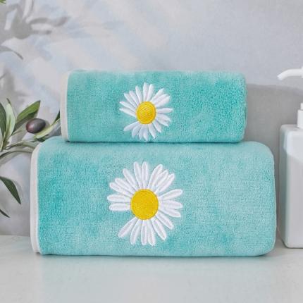 91家纺网 家纺一手货源 找家纺 双梦毛巾 小雏菊套巾