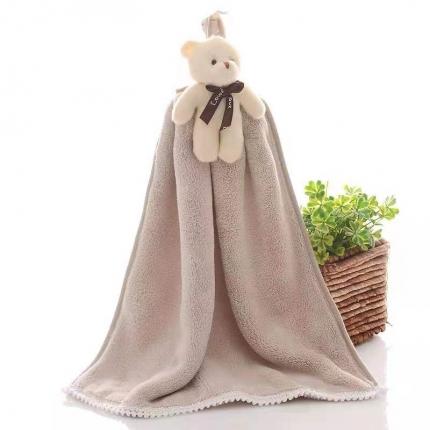 91家纺网 家纺一手货源 找家纺 双梦毛巾 小熊擦手巾